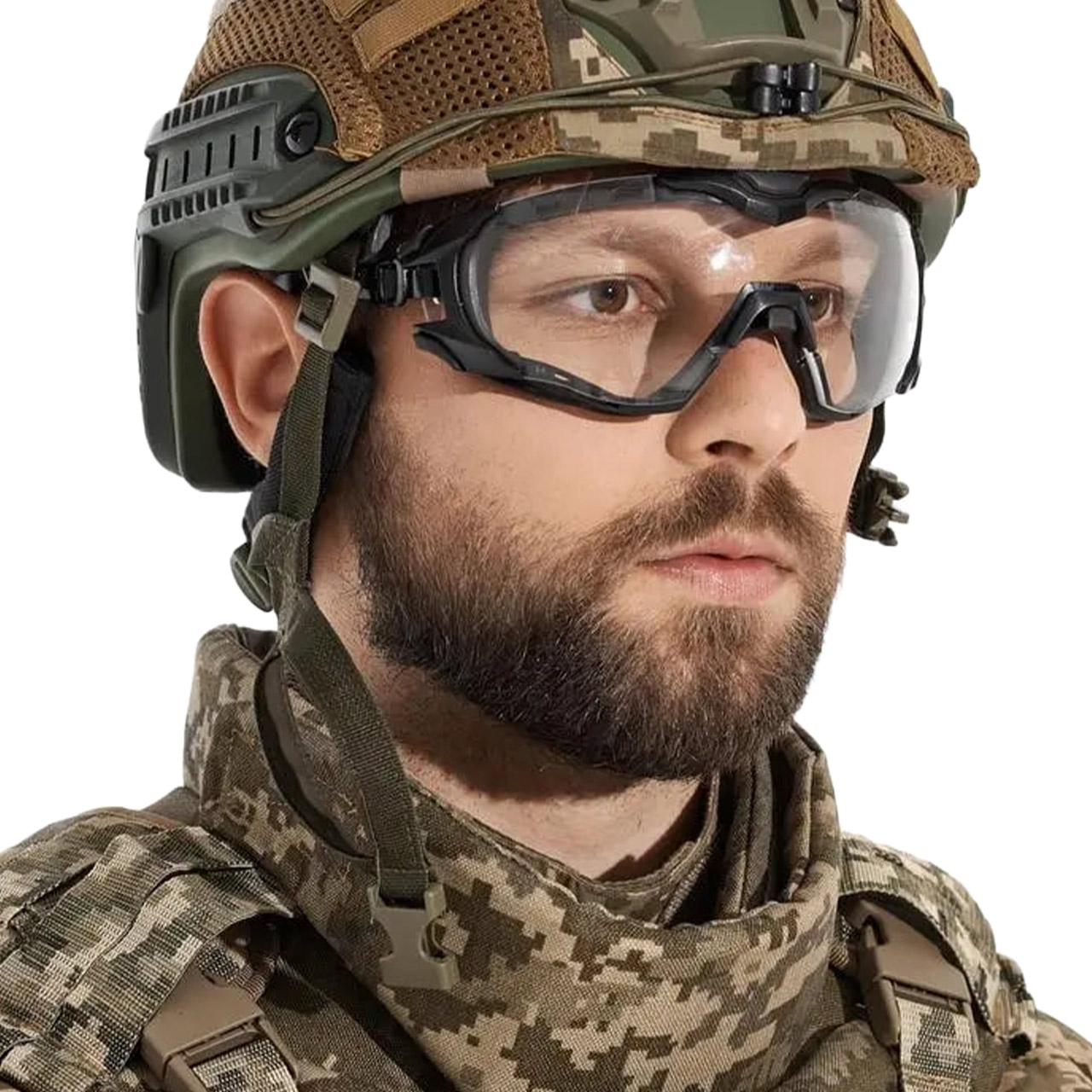 Тактичні окуляри Edge Super 64 - Black Frame (623)