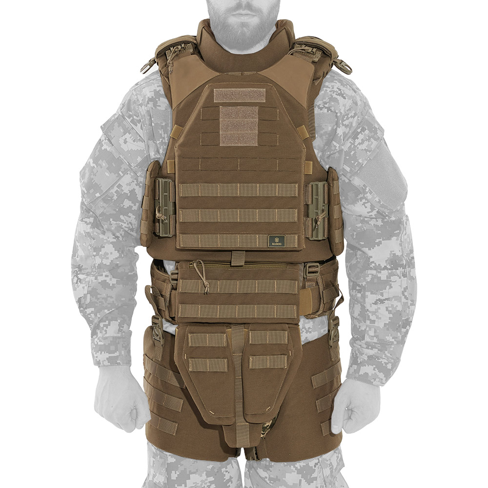 Модульний бронежилет Plastoon XM kit 6, coyote