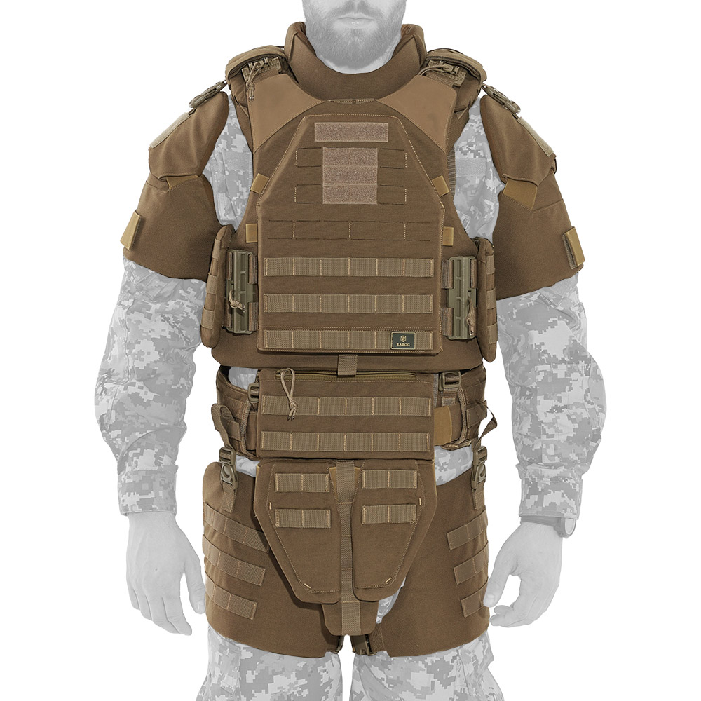 Модульний бронежилет Plastoon XM kit 7, coyote