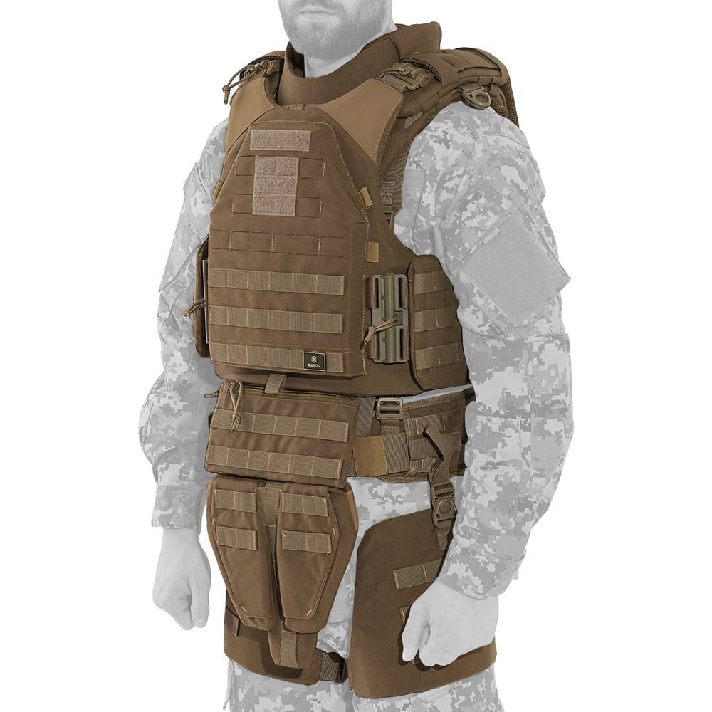 Модульний бронежилет Plastoon XM kit 6, coyote