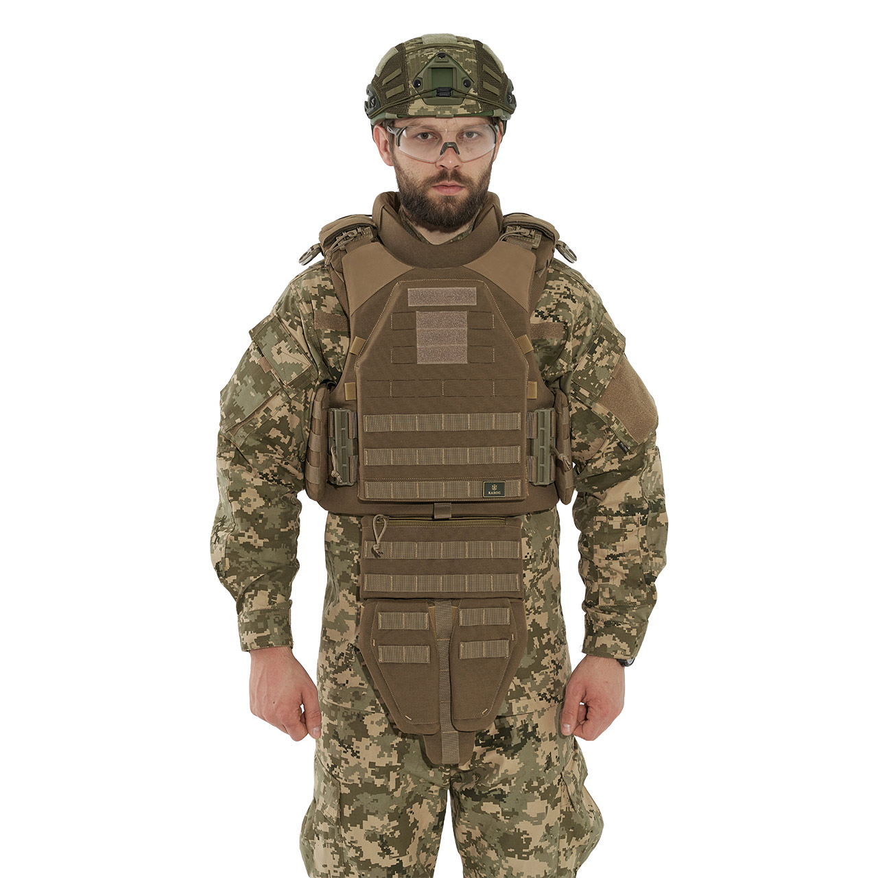 Модульний бронежилет Plastoon XM kit 4, coyote