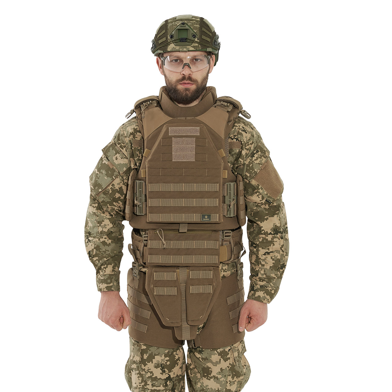 Модульний бронежилет Plastoon XM kit 6, coyote