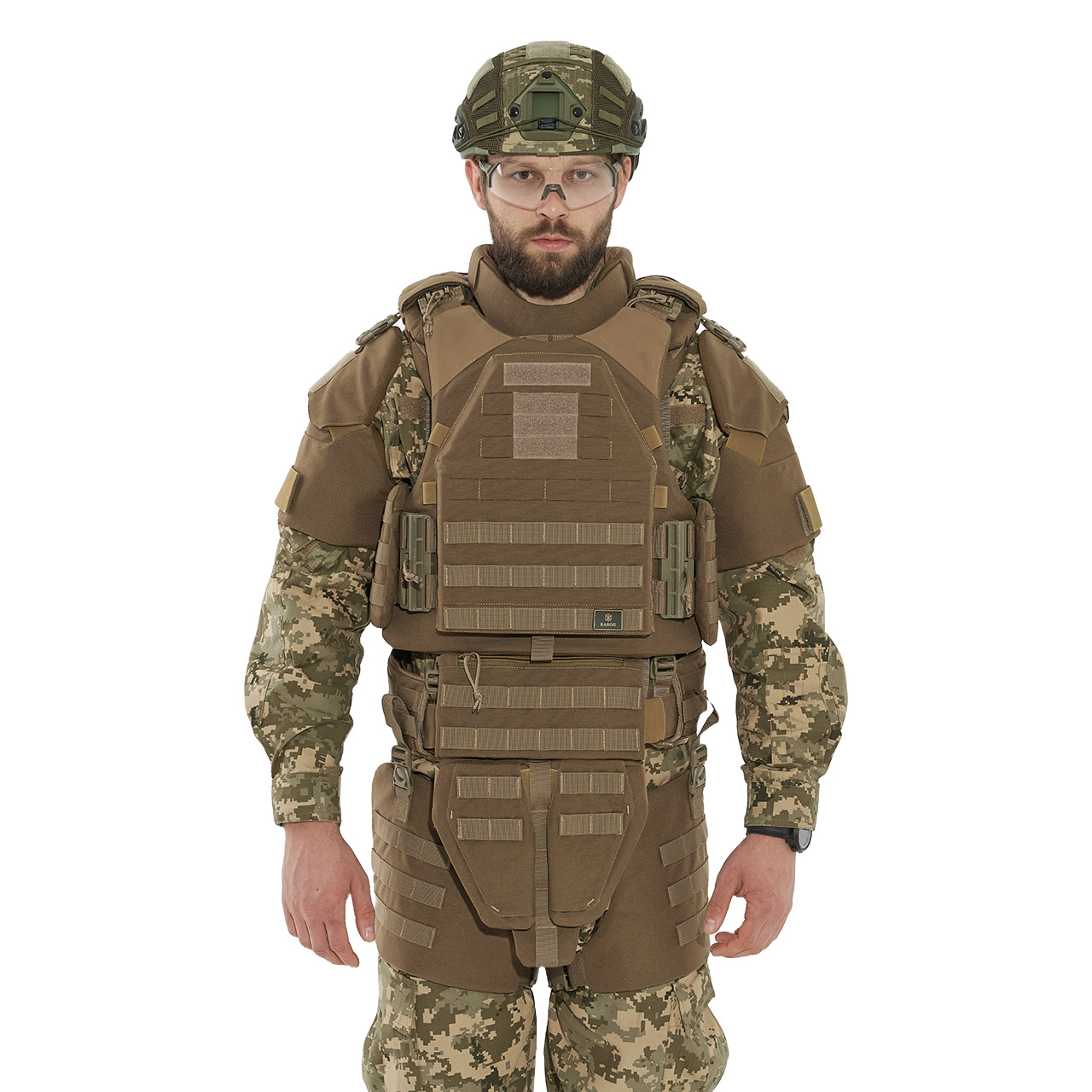 Модульний бронежилет Plastoon XM kit 7, coyote