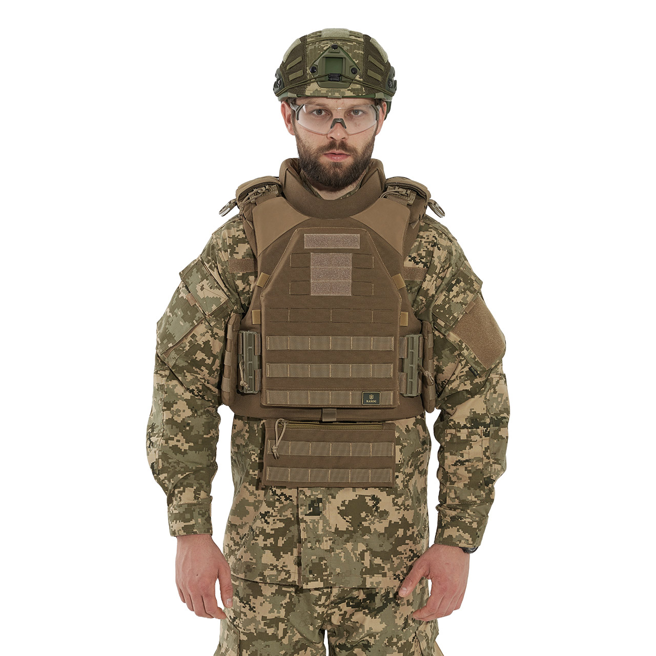 Модульний бронежилет Plastoon XM kit 3, coyote