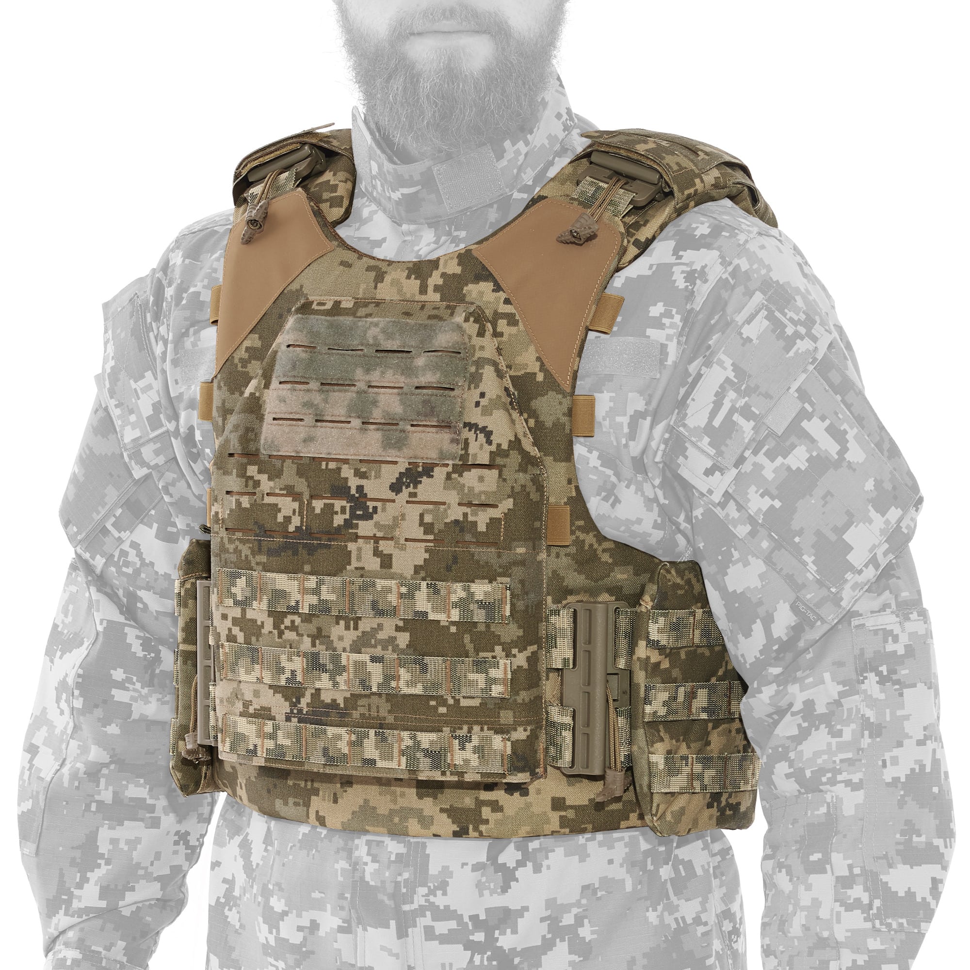 Модульний бронежилет Plastoon XM kit 1, MM14