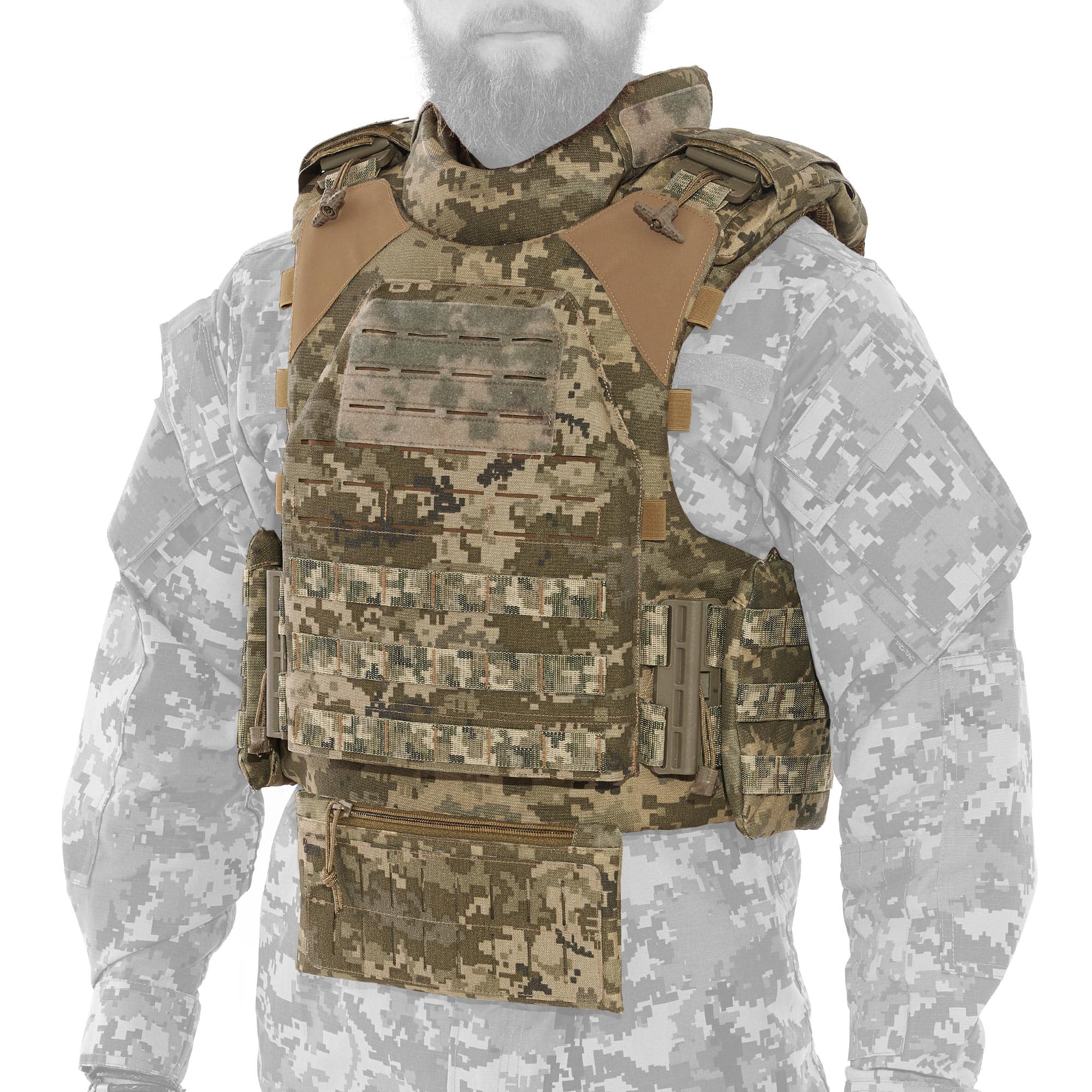 Модульний бронежилет Plastoon XM kit 3, MM14