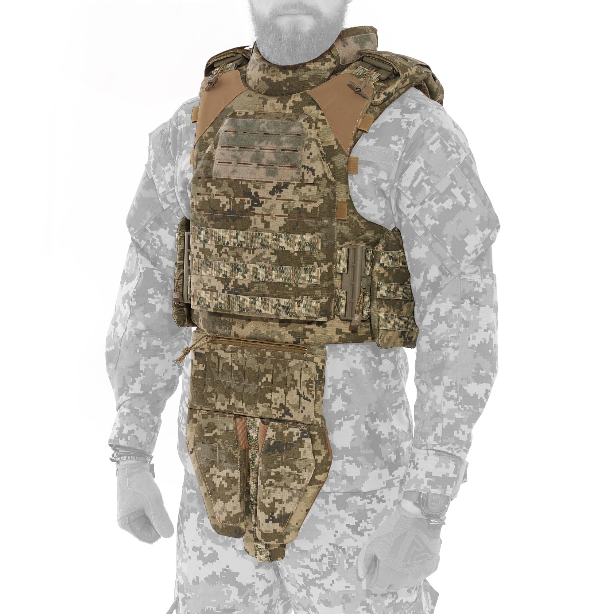 Модульний бронежилет Plastoon XM kit 4, MM14