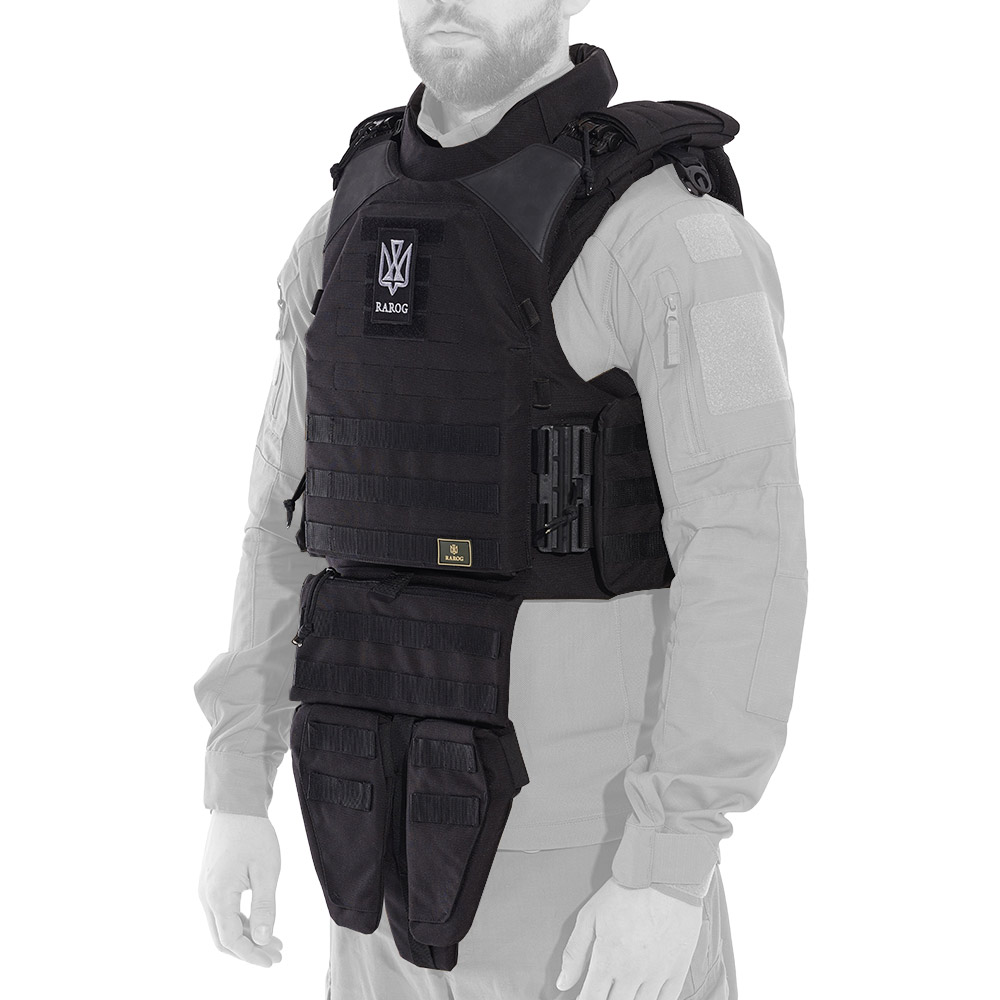 Модульний бронежилет Plastoon XM kit 4, black