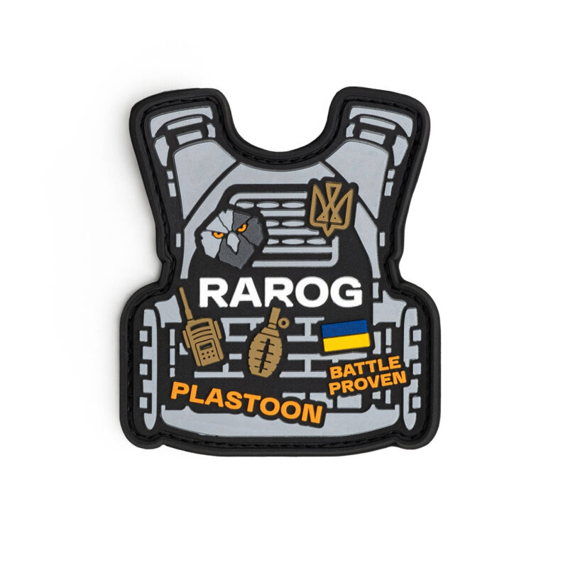 Patch Rarog Flak Jacket. Soft PVC 7.8 × 7 cm