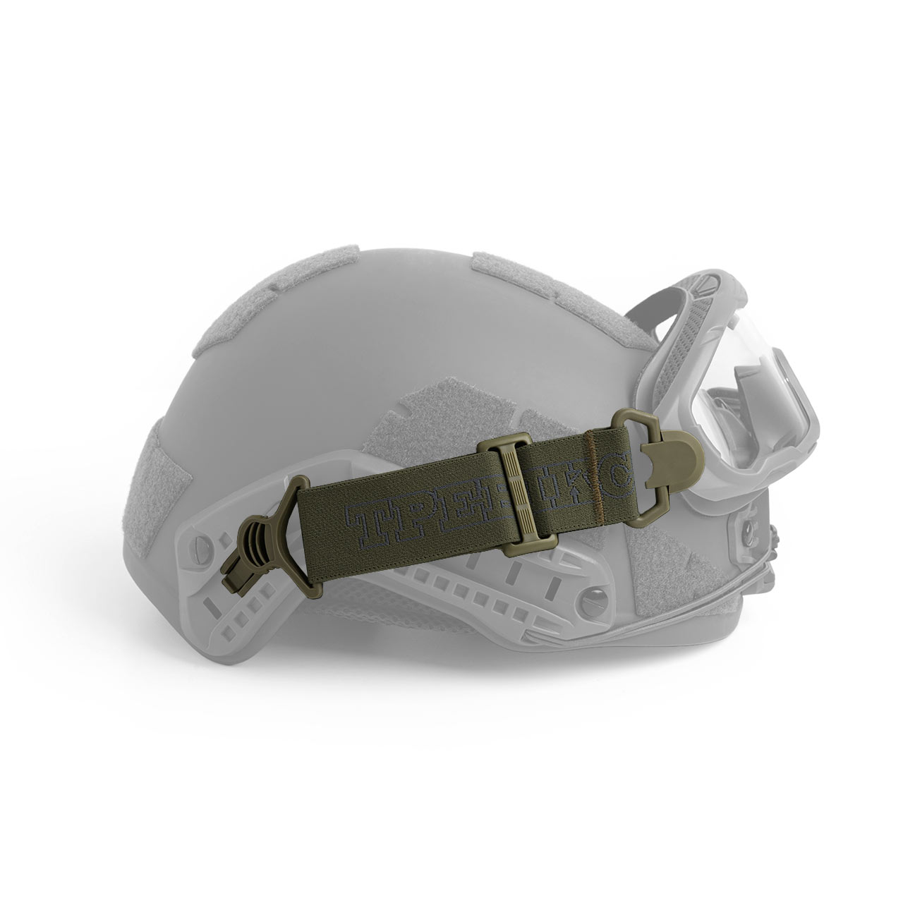 Mounting bands for a tactical mask