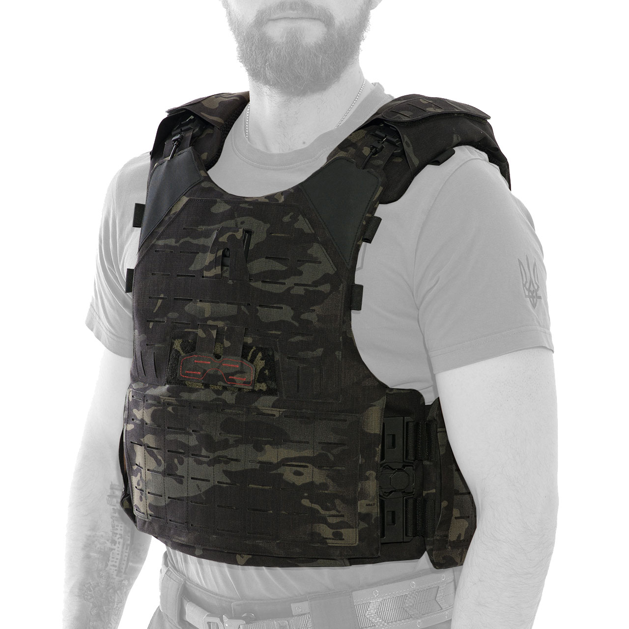 Бронежилет Rarog MQR (Modular Quick Release), multicam black