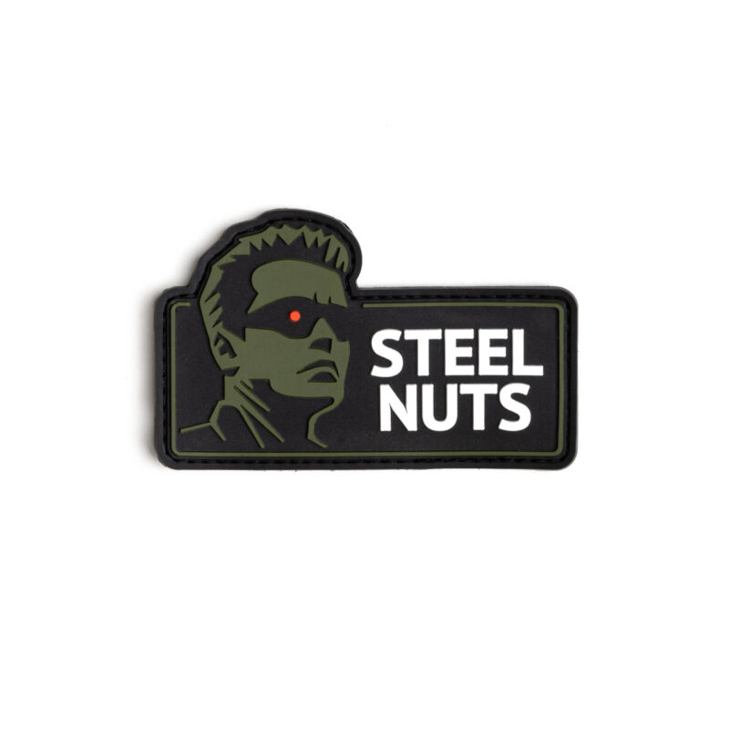 Патч (шеврон) Steel Nuts. М’який ПВХ 5 х 8 см