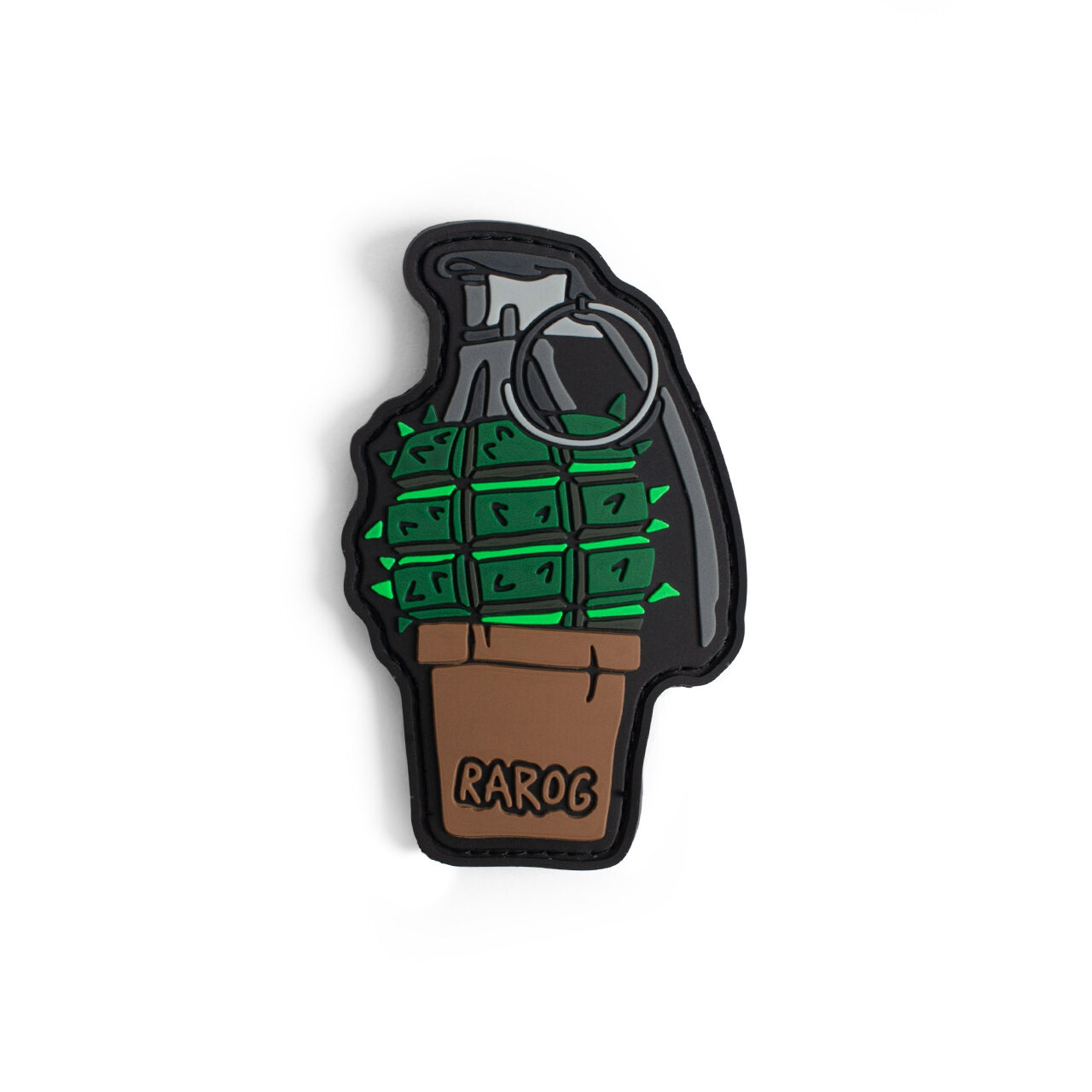 Патч (шеврон) Grenade. М’який ПВХ 8 х 5 см